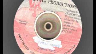 junior reid - friend enemy extended mix - jr records  - 1991  - digi dancehall