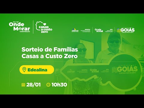 Sorteio de Famílias em Edealina