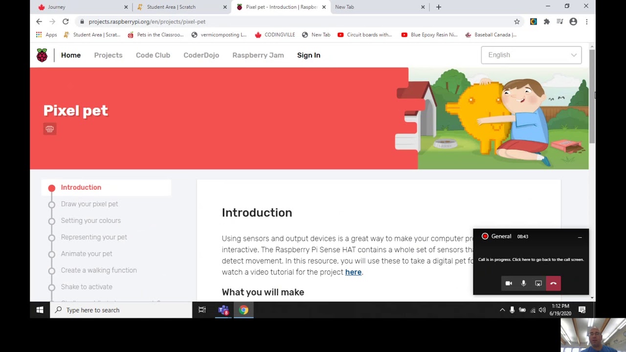 Integrating Computational Thinking and Coding in a Middle Years Classroom
