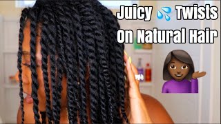 My Simple Juicy Medium Twists Tutorial
