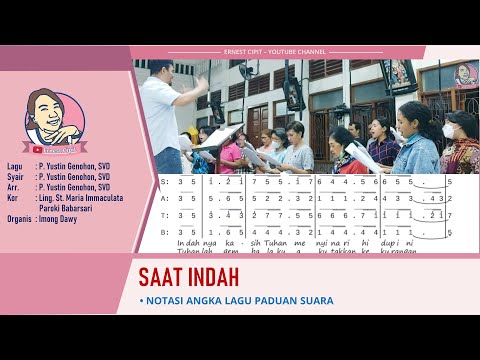 Lagu Komuni Ciptaan Pater Yustin Genohon Saat Indah