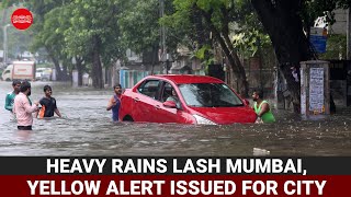 Heavy rains lash Mumbai, yellow alert issued for city and neighbouring areas - Download this Video in MP3, M4A, WEBM, MP4, 3GP