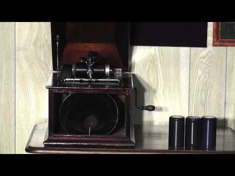 Edison blue amberol cylinder 2812 - Henry and Hank at the Levee by The Kaufman Brothers