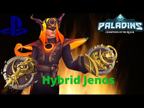 Paladins l Playing Jenos as a Hybrid l PS4 Gameplay