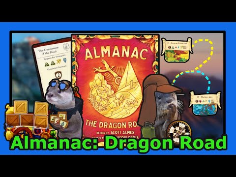 Almanac: The Dragon Road - The Choose Your Own Adventure Worker Placement Game