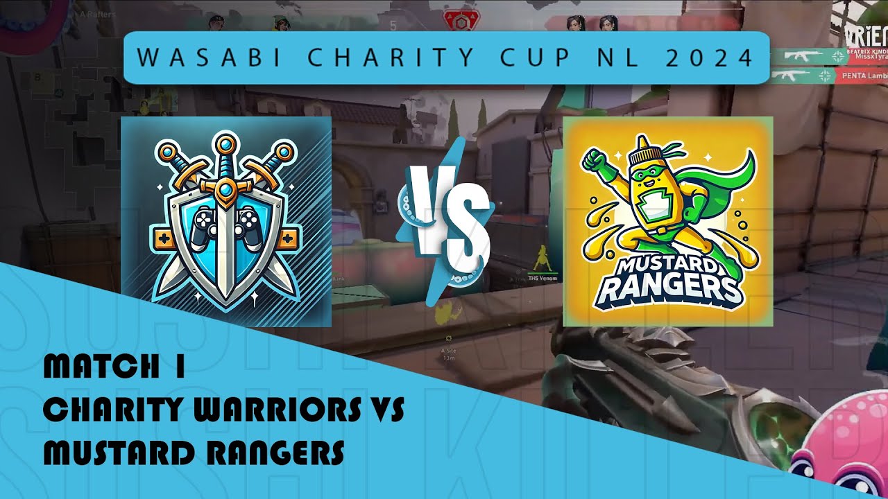 Match 1 Highlights - Wasabi Charity Cup NL 2024 🛡️ #valorant #charity