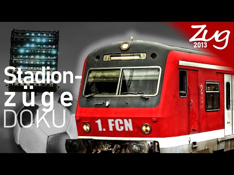 Stadion Züge in Nürnberg | Mit x-Wagen, BR111, BR143 oder Talent2 zum Fußball | Zug2013