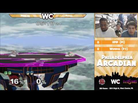 The Philadelphian Arcadian: Hot Mashed Potatoes (Puff, Fox) vs Wumpus (Marth) - Pools
