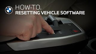 BMW Resetting Vehicle Software | BMW How-To
