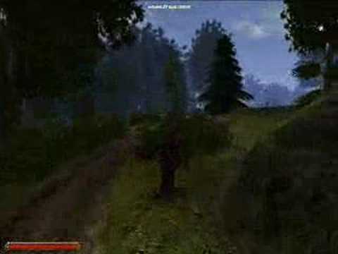 Flight in world Gothic - Fliegen in Gothic