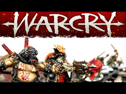 Warcry Ogor Mawtribes Warband showcase