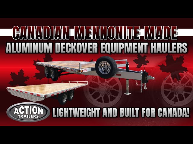 2026 ACTION SERIES MENNONITE MADE ALUMINUM DECKOVER SERIES in Cargo & Utility Trailers in London