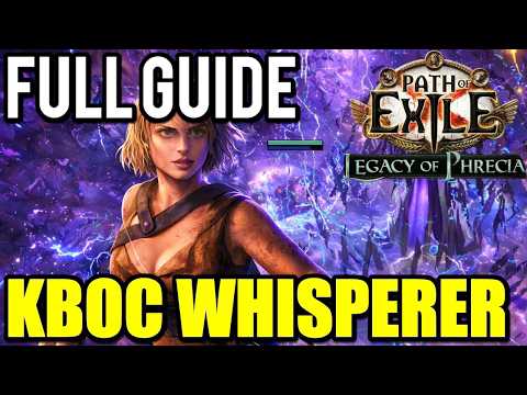 [PoE 1] Strong and Tanky Event Starter! Kinetic Blast of Clustering Whisperer | Legacy of Phrecia