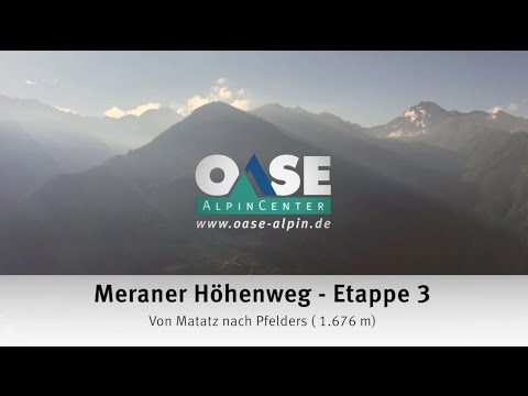 Meraner Höhenweg mit Gepäcktransport - Etappe 3