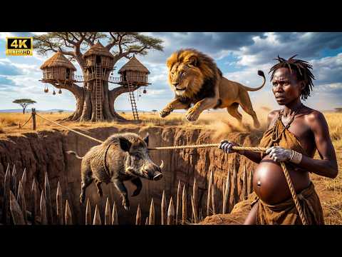 Life 3.7 Million Years Ago | How Early Humans Hunted Prehistoric Giants for Food