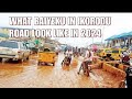 The battle the Resident and Motorists face on Igbogbo-Baiyeku road Ikorodu