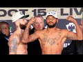 ANTHONY DIRRELL DISRESPECTS CALEB PLANT; FLEXES ON HIM DURING HEATED WEIGH IN FACE OFF
