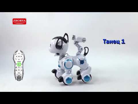 фото робот-собака ''дружок'' (сенсорные датчики, программируется, свет, звук, лай), арт.zyb-b2856 0