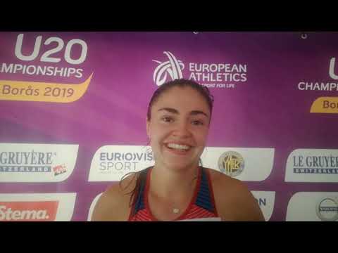 Anna Kerbachová po sedmiboji v Boras