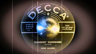 Gene Allison - Somebody Somewhere