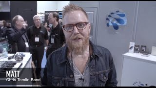 Video thumbnail for Matt Gilder (Chris Tomlin) – iConnectMIDI4+ – Winter NAMM 2015 Coverage for House of Worship by Sweetwater