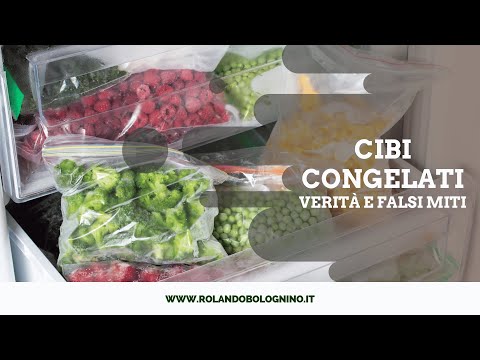 Cibi congelati - Verità e falsi miti -  Puntata del 26 ottobre 2023