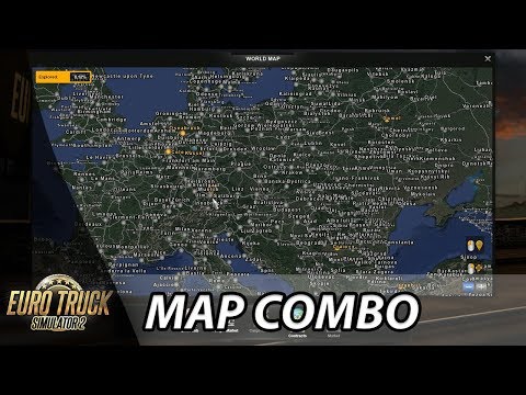 ETS2 1.36 | ProMods 2.43 | Map Combo #2