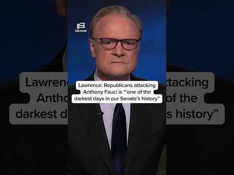 Lawrence: Republicans attacking Anthony Fauci is 'one of the darkest days in our Senate's history’