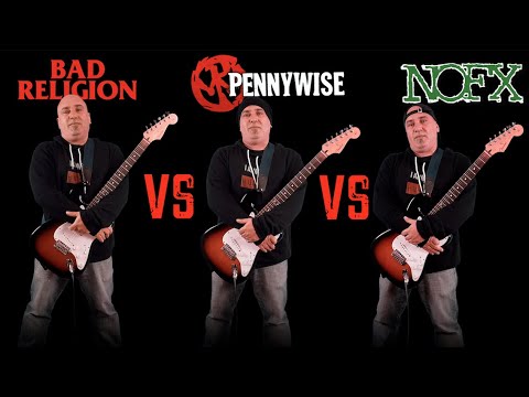 Bad Religion VS Pennywise VS NOFX (Guitar Riffs Battle)