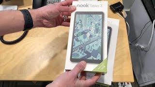 Barnes and Noble Nook Tablet Unboxing : 7 inch and 10 inch