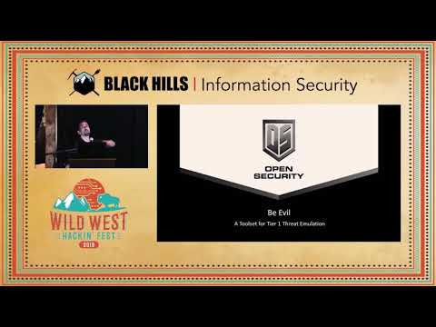 Be Evil: A Toolset for Tier 1 Threat Emulation - Matthew Toussain