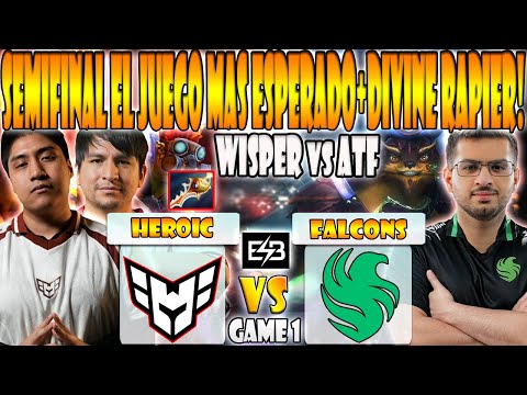 HEROIC vs FALCONS BO3[GAME 1]SEMIFINAL-WISPER, SCOFIELD, DAVAI LAMA VS ATF, MALR1NE-BLAST SLAM 4-ESB