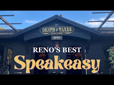 Death and Taxes | Best Speakeasy in Reno Nevada