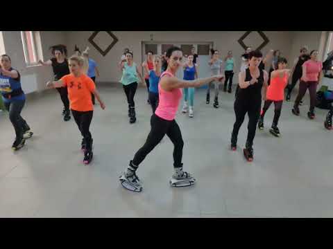 Fat burning /Kangoo Jumps workout for all ages!