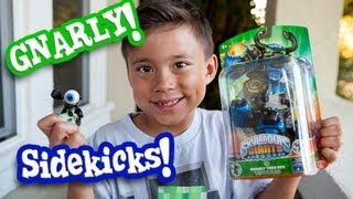 NEW GNARLY TREE REX Packaging, Skylanders Giants SIDEKICKS, EvanTubeHD Behind the Scenes!