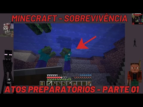 MINECRAFT | ATOS PREPATÓRIOS PARTE 01 - O INICIO DA VINGANÇA | ETERNO LOBINHO