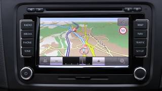 Erstkontakt VW RNS 510 - Navigation (MAP/NAV/TRAFFIC)