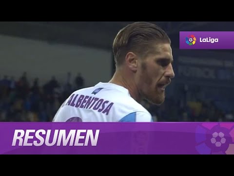 Resumen de Málaga CF (1-2) Valencia CF
