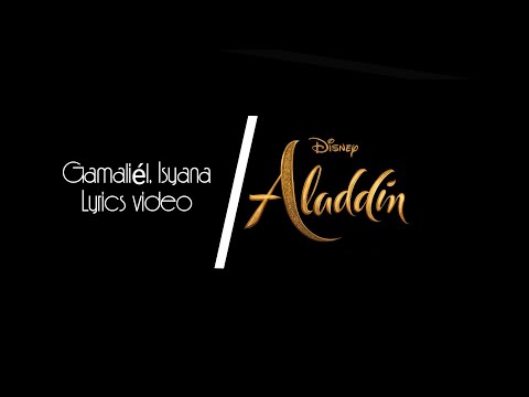 Gamaliél, Isyana sarasvati - A whole new world (lyrics) (aladin)