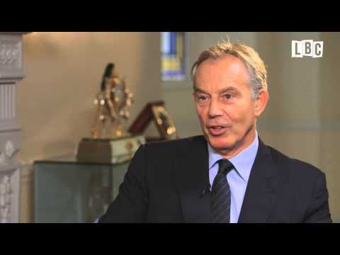 Tony Blair Talks With Tessa Jowell About 7/7