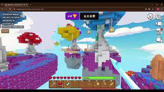 MineFun io sky war! Ender pearl is OP!