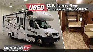 Video Thumbnail for 2016 Forest River Sunseeker 2400W