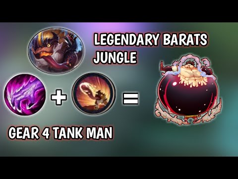 You Can't Stop me! " Gear 4 Tank man " Top Global Barats by, Eat - Mobile Legends
