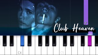 Nessa Barrett - club heaven (Piano tutorial)