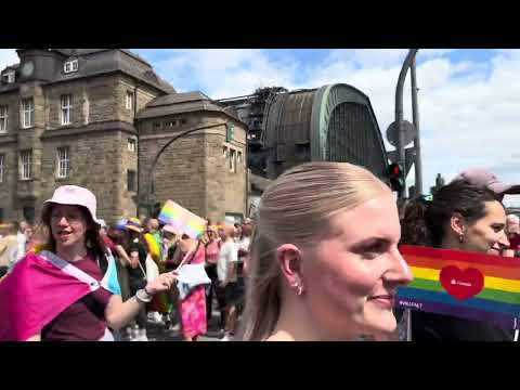 Hamburg 🇩🇪 Pride Parade 🏳️‍🌈CSD 2023 HDR 60fps 4K