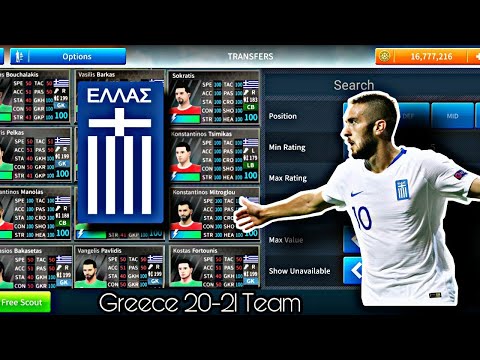 How To Create Greece 20-21 Team In Dream League Soccer 2019