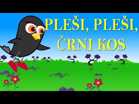 Pleši pleši črni kos | Kompilacija 13 minut | Otroška | Slovenske ljudske pesmi