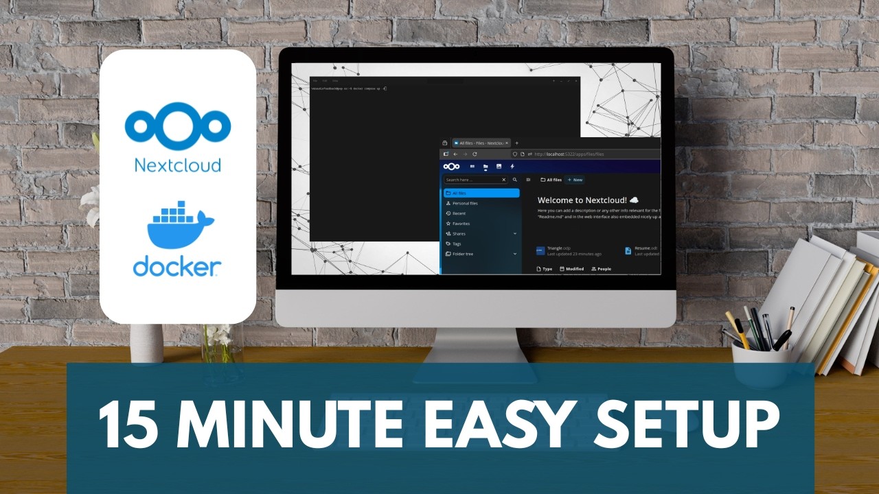 Self-Host Nextcloud in 15 Minutes - Docker Compose Tutorial for Beginners