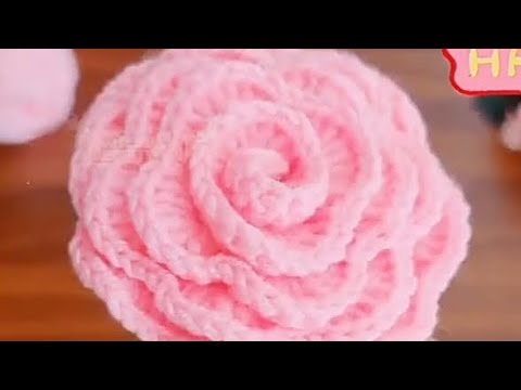 Beautiful flowers. Who do you want to give it to?#crochet#crochettutorial#crochetersoftiktok