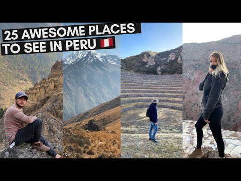 25 BEST PLACES TO SEE IN PERU 🇵🇪WHERE TO VISIT *HIDDEN GEMS INCLUDED*